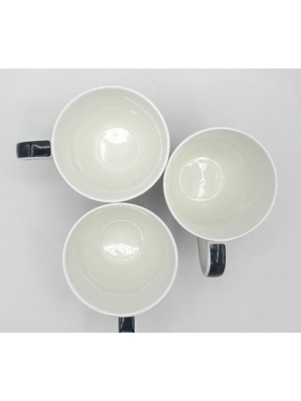 The English Mug Company Coffee Tea Cups Geometric Florals Design 12 Oz. SET OF 3 - Picture 5 of 8